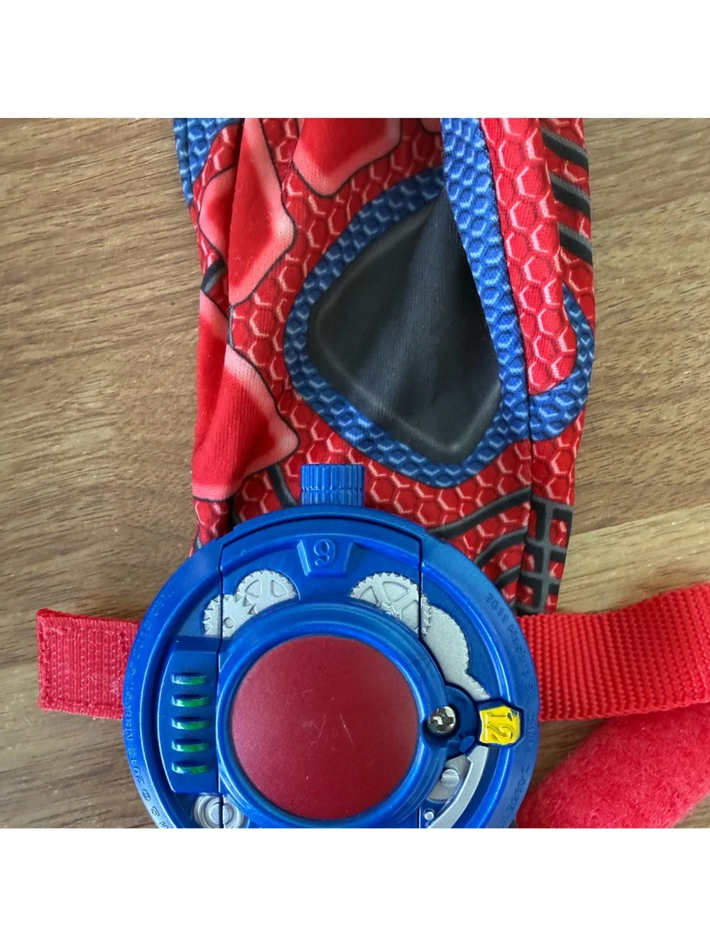 Marvel Red and Blue Spider-Man Mask and Web Shooter Glove Set